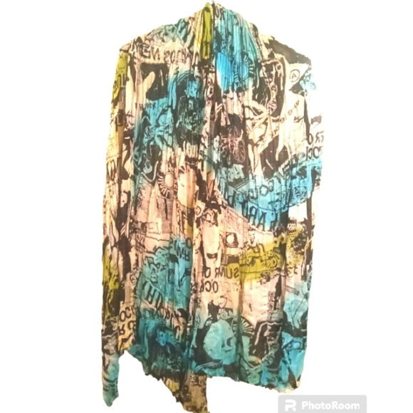 Unbranded Pin Up Hard Luck Retro Light Weight Scarf - Picture 1 of 3